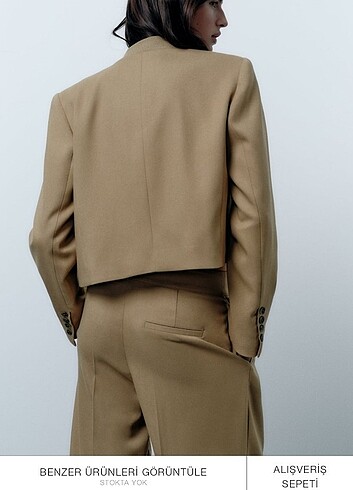 s Beden camel Renk Zara Camel ceket 