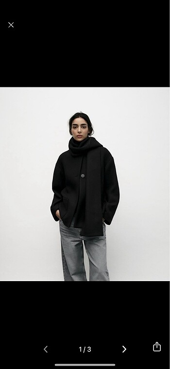 Zara atkılı kaban