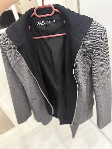 xs Beden gri Renk Zara blazer