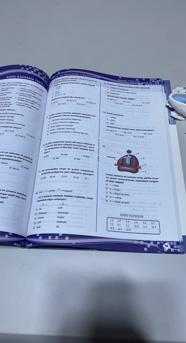 Biyoloji sınav yayınları - Görsel 4