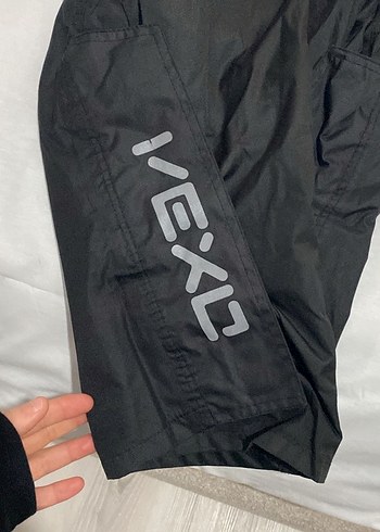 Siyah Erkek motorcu Pantolonu, Rahat Kesim - Görsel 4