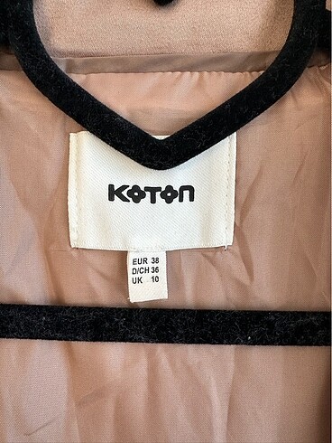 Koton Koton Camel Trençkot Yağmurluk Parka