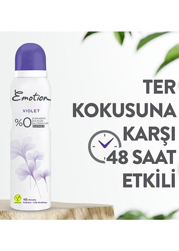 EMOTİON VİOLET KADIN DEODORANT - Görsel 3