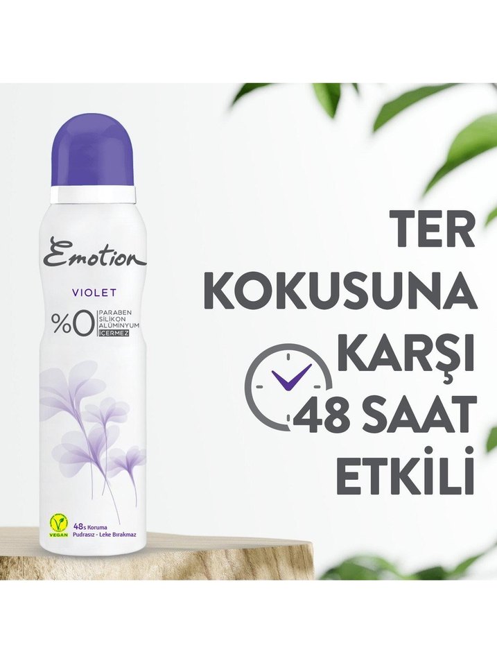 EMOTİON VİOLET KADIN DEODORANT - Görsel 3