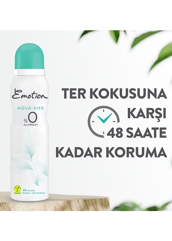 EMOTİON AQUA KİSS KADIN DEODORANT - Görsel 3