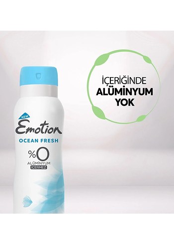 EMOTİON OCEAN FRESH KADIN DEODORANT - Görsel 5