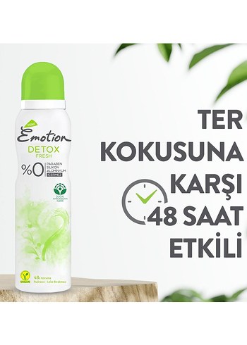 EMOTİON DETOX FRESH KADIN DEODORANT - Görsel 3