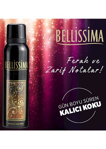 Aromel Bellissima Kadın Deodorant Sprey - Görsel 3