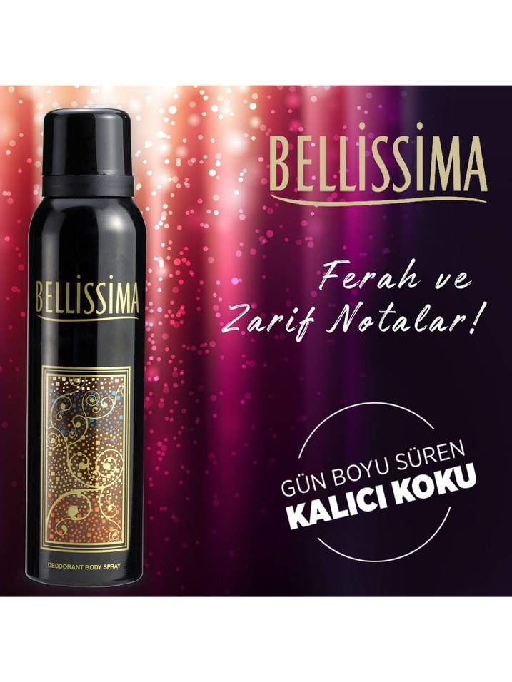 Aromel Bellissima Kadın Deodorant Sprey - Görsel 3