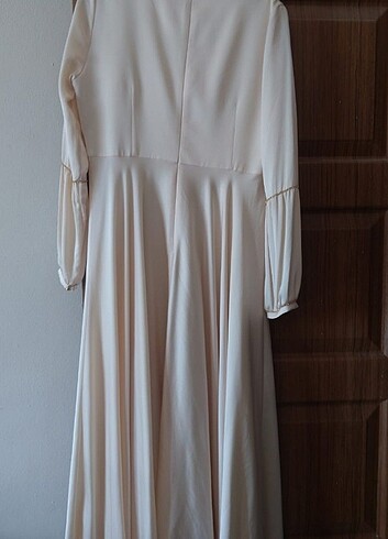 xl Beden Nikah elbisesi beyaz elbise abiye tesettür abiye