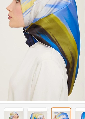 Armine ipek eşarp - Görsel 2