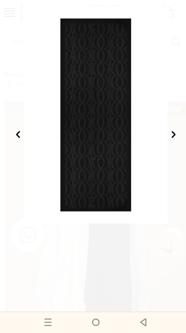 İmannoor Siyah  şal - Görsel 4