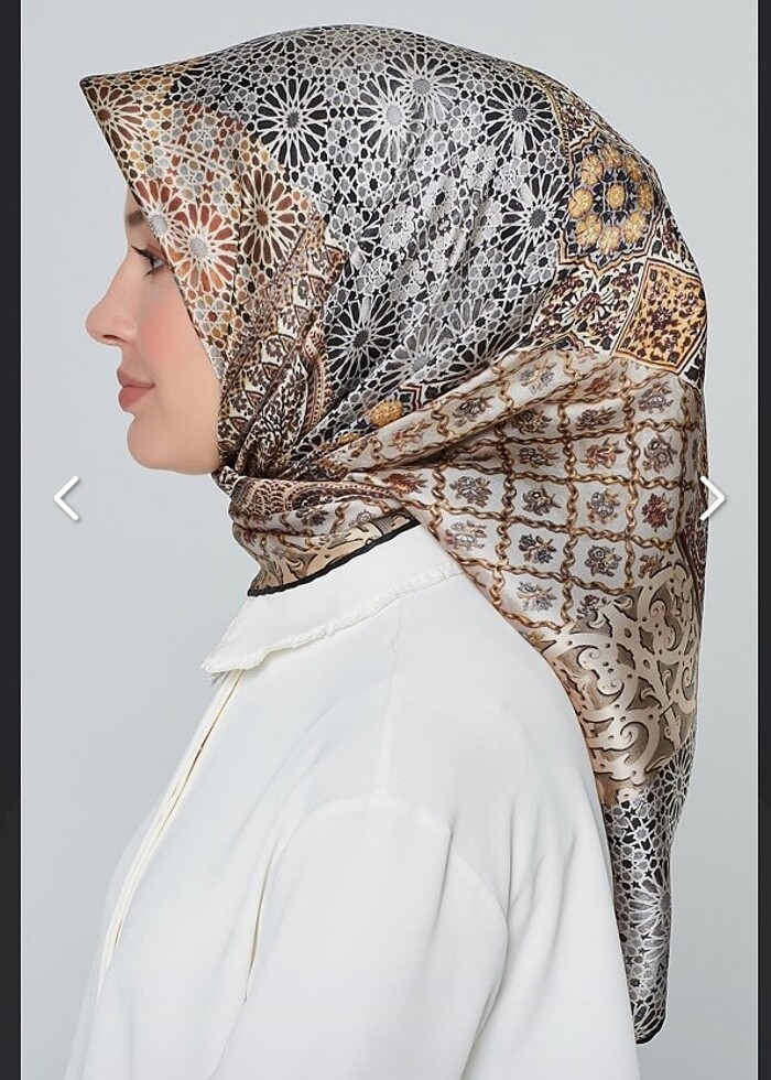 Armine Sura İpek Eşarp - Görsel 5