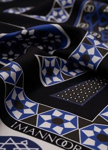 İmannoor ipek eşarp - Görsel 2