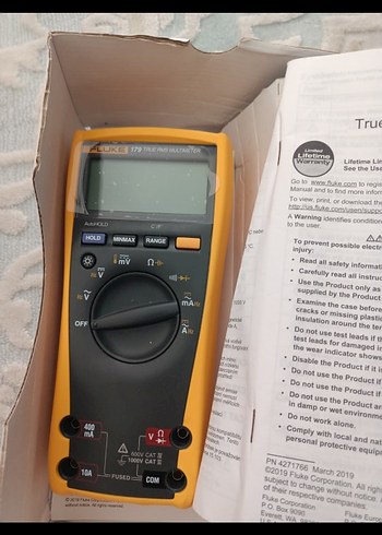 Fluke 179 Dijital Multimetre Gri