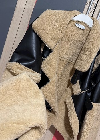 Kürk Detaylı Deri Kadın Ceket - Görsel 3