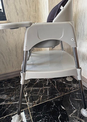  Beden gri Renk Gri Pierre Cardin Bebek Mama Sandalyesi