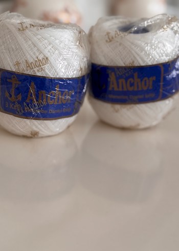 Anchor Beyaz Nakış İpliği 2li