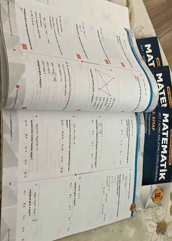 Fen Bilimleri Yayınları AYT Matematik 4 Kitap Seti