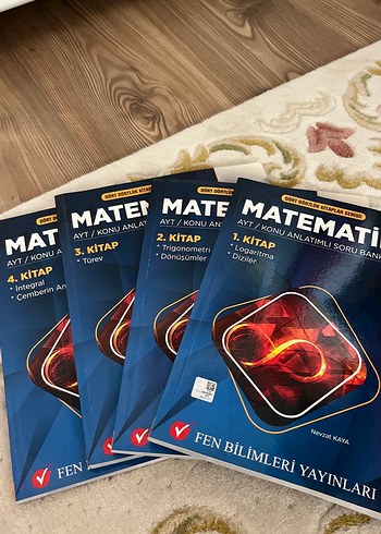 Fen Bilimleri Yayınları AYT Matematik 4 Kitap Seti