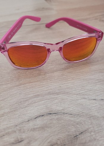 Aynalı Pembe Kız Çocuk Güneş Gözlüğü - Görsel 6