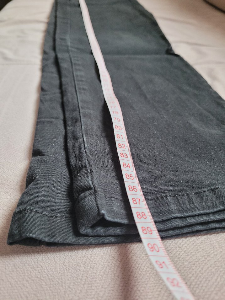 Siyah Erkek Çocuk Kot Pantolon - Görsel 4