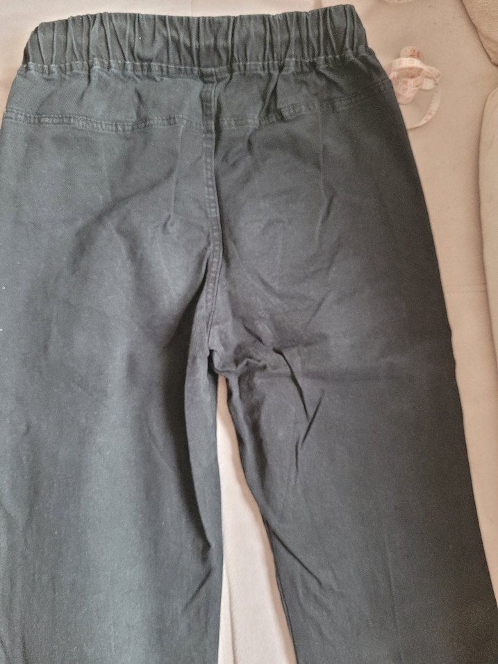 Siyah Erkek Çocuk Kot Pantolon - Görsel 3