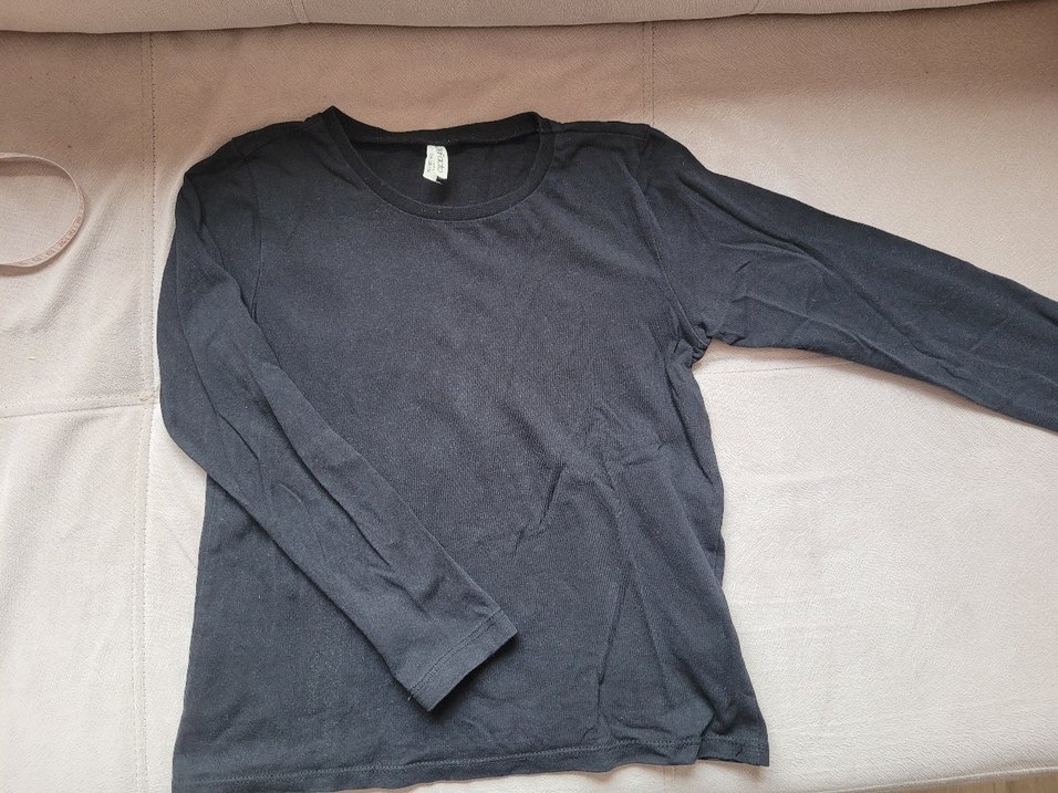 Siyah Çocuk Uzun Kollu Tsirt - Görsel 2