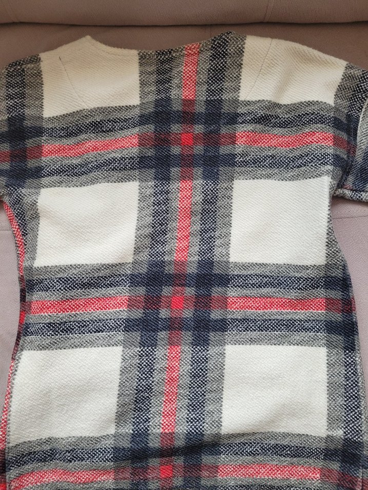 Düğmeli Pamuklu Kız Çocuk Palto - Görsel 3