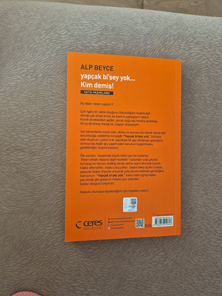 Yapcak Bi'Sey Yok - Alp Beyce - Görsel 2
