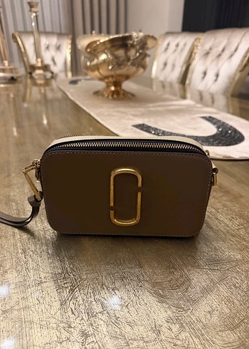 Marc Jacobs Kahverengi Mini Capraz Canta