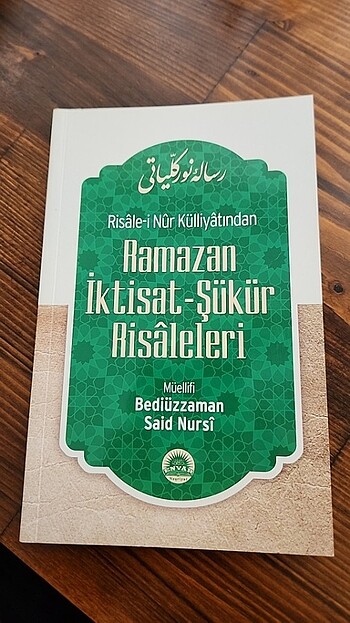 Risâle-i Nûr Külliyâtından Ramazan İktisat- Şükür Risaleleri