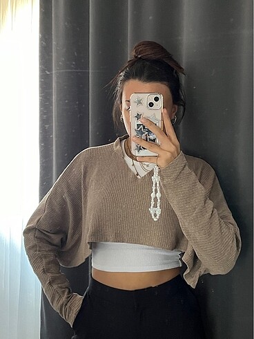 Zara Crop Bluz
