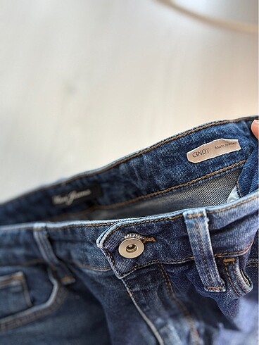 28 Beden lacivert Renk Mom Jean