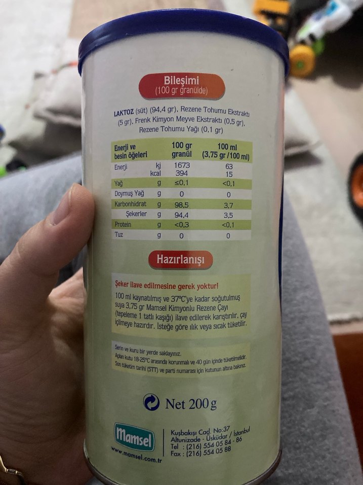 Mamsel Kimyonlu Rezene Çayı - Görsel 3