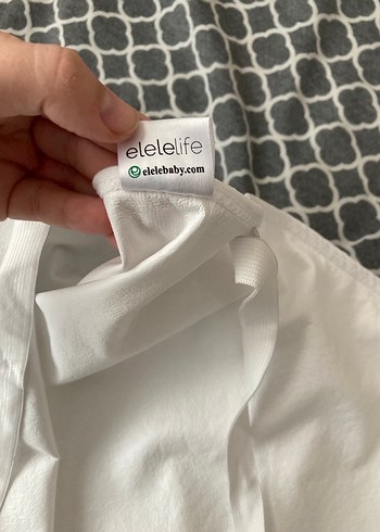 Beyaz Bebek Sıvı Geçirmez Alez - Görsel 5