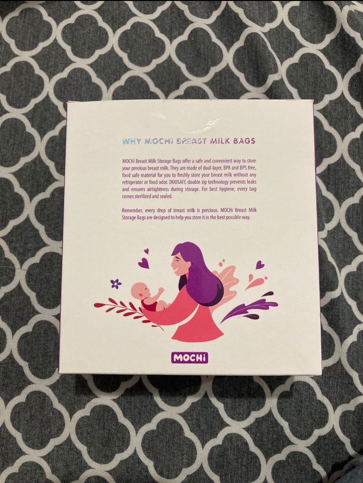 Mochi Sızdırmaz Göğüs Sütü Saklama Poşeti 25'li - Görsel 2
