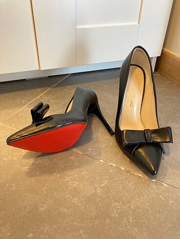 39 Beden siyah Renk Siyah Stiletto