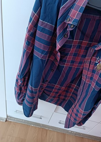 xxl Beden U.S. Polo Assn. Erkek Çok Renkli Baskılı Gömlek