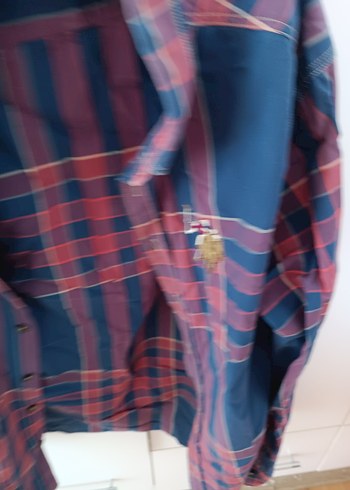 xxl Beden çeşitli Renk U.S. Polo Assn. Erkek Çok Renkli Baskılı Gömlek