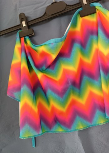 Çok Renkli Bağlamalı Kız Panco - Görsel 4