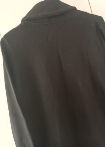 Düğmeli Gri Erkek Yün Hırka unisex - Görsel 9