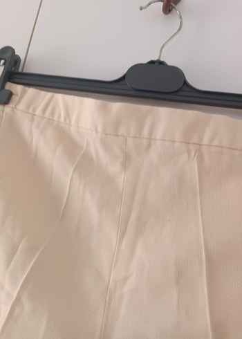 Bej Mini Kadın Bermuda Şort özel dikim - Görsel 8