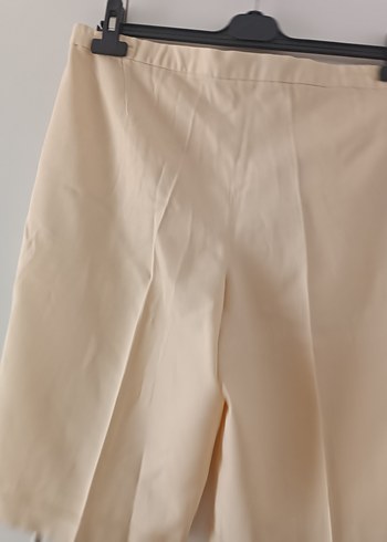 Bej Mini Kadın Bermuda Şort özel dikim - Görsel 6