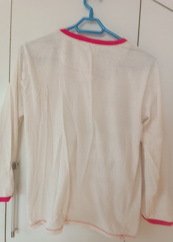 Uzun Kollu Hamile Tişörtü Fiyonklu Baskılı - Görsel 6