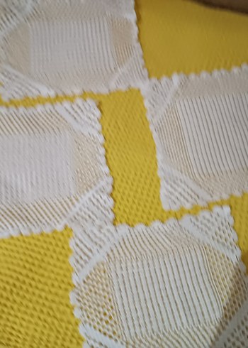 El İşi Beyaz Örgü Dantel Peçeteler - Görsel 7