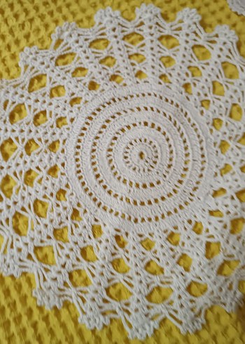 El Yapımı Bohem Dantel Supla - Görsel 2