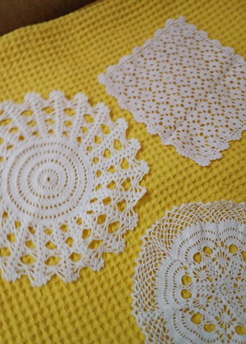 El Yapımı Bohem Dantel Supla - Görsel 4