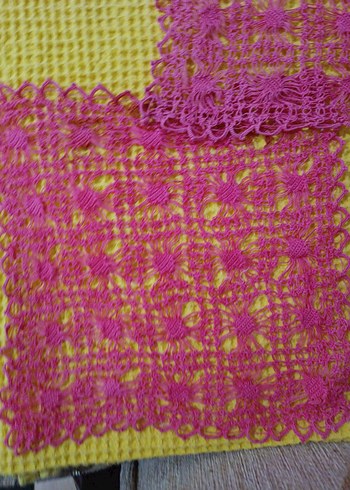 Pembe Nakışlı Bohem Dekoratif Kırlent Kılıfı - Görsel 4