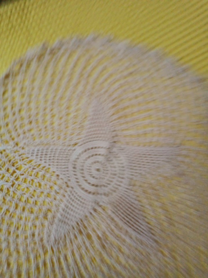 Bohem Yıldız Desenli Örgü Masa Örtüsü - Görsel 2